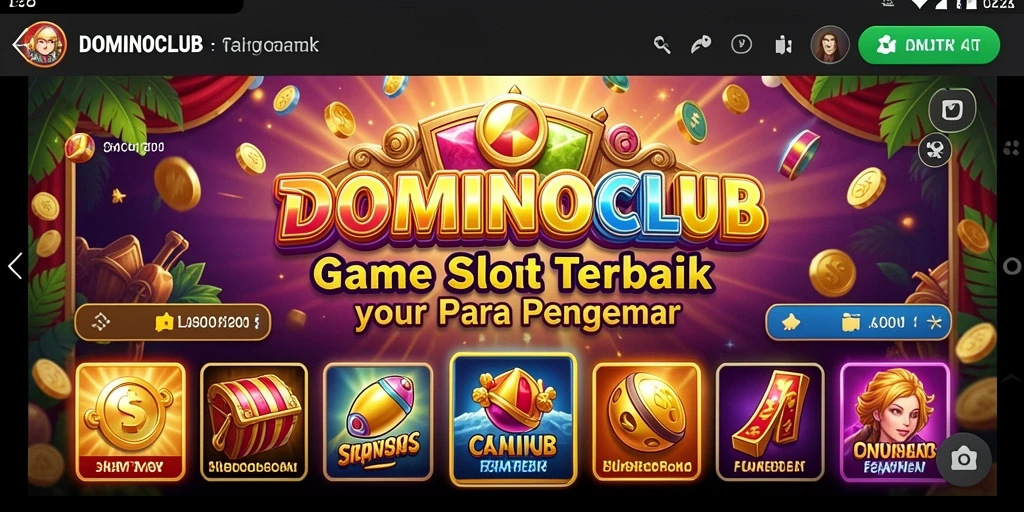 Tampilan permainan Slot yang menakjubkan dengan beragam fitur dan hadiah.