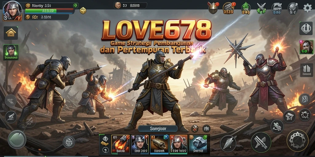 Tampilan gameplay LOVE678 yang seru dan menantang.