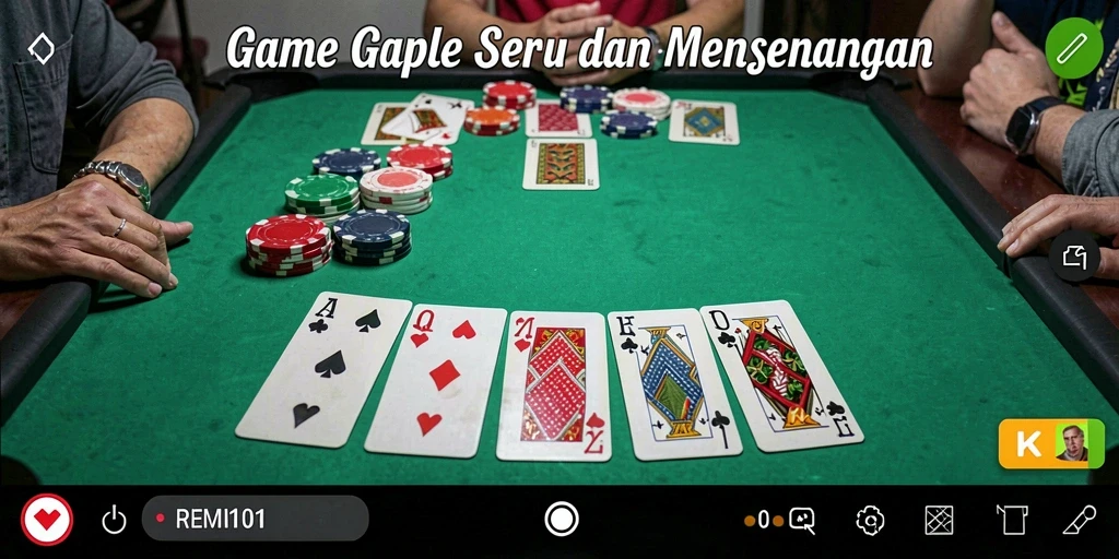 Tampilan gameplay REMI101 yang seru dan interaktif.