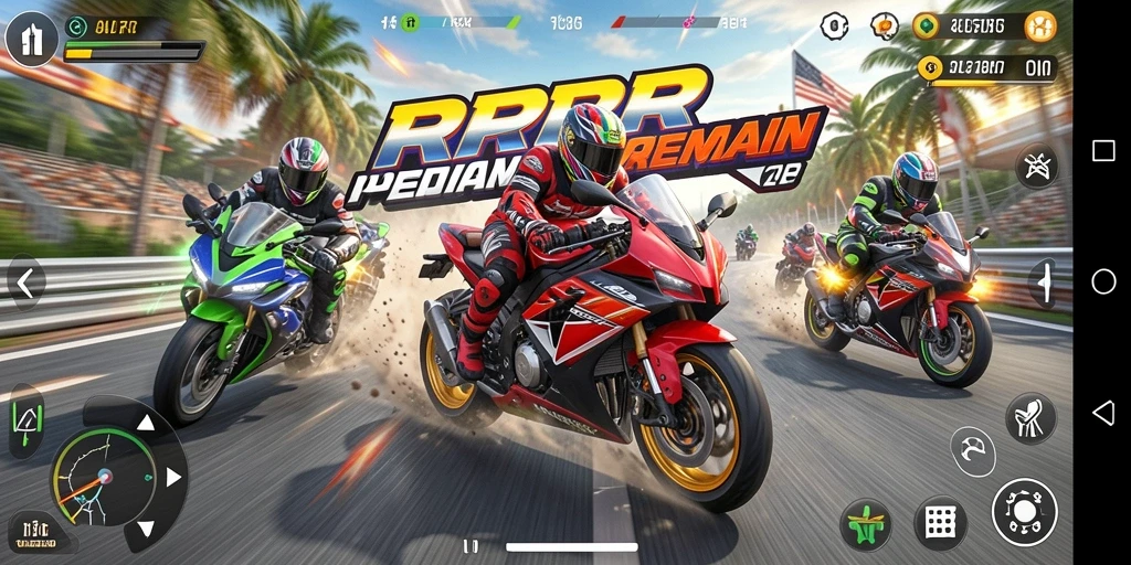 Tampilan mendebarkan dari gameplay RPRR yang penuh aksi.