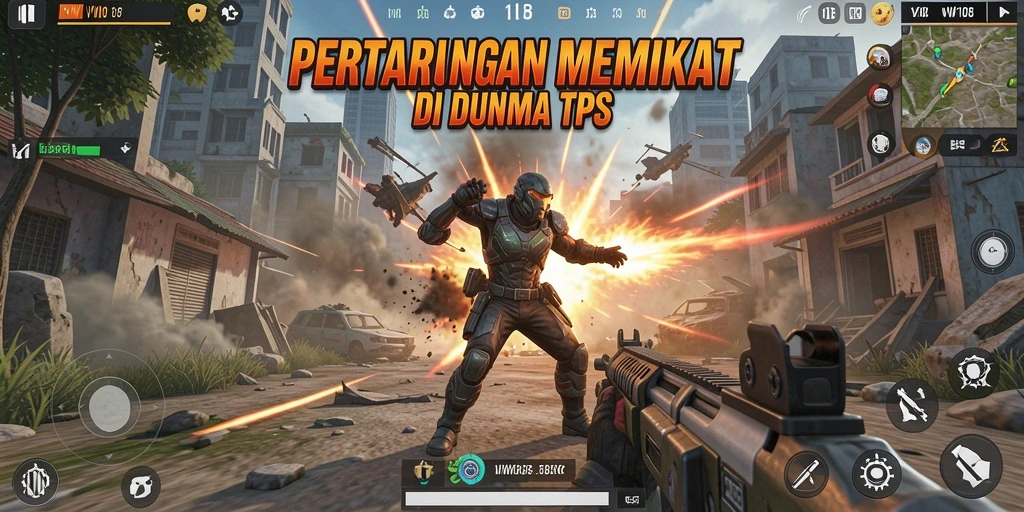 Tampilan gameplay seru dalam VW108 dengan aksi TPS yang menegangkan.