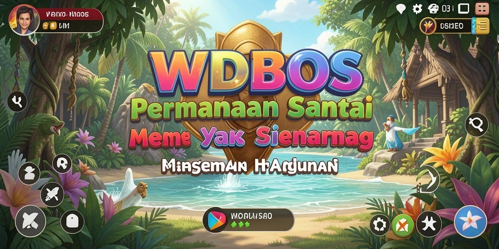 Gambaran gameplay <strong>WDBOS</strong> dengan suasana santai dan menyenangkan.